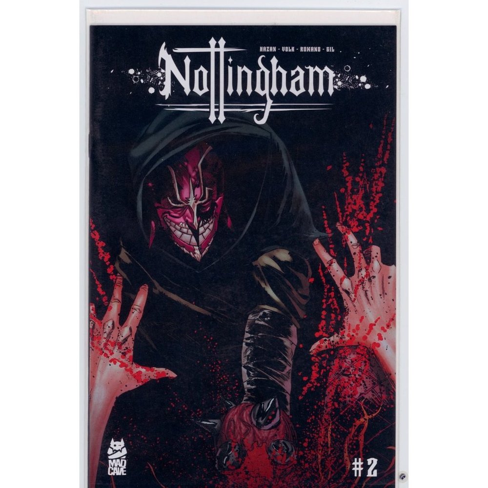 NOTTINGHAM #2B (2nd PRINTING), MAD CAVE, Hazan, Volk, Romano, Gil, NEAR MINT